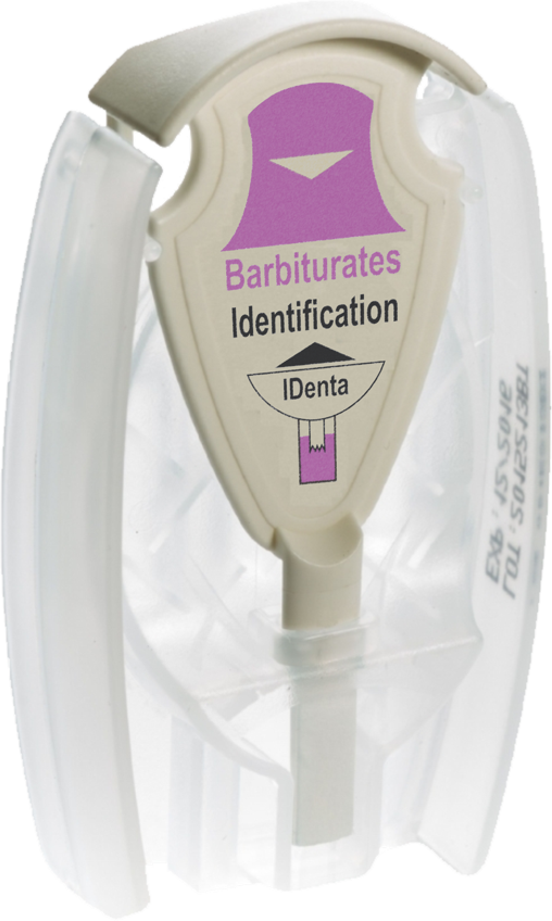 PRUEBA PARA DETECCION DE DROGAS EN SUPERFICIES CUSPER -IDENTA
