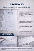 BOLSA MORTUORIA GRADO FORENSE MCA CRONOX ID