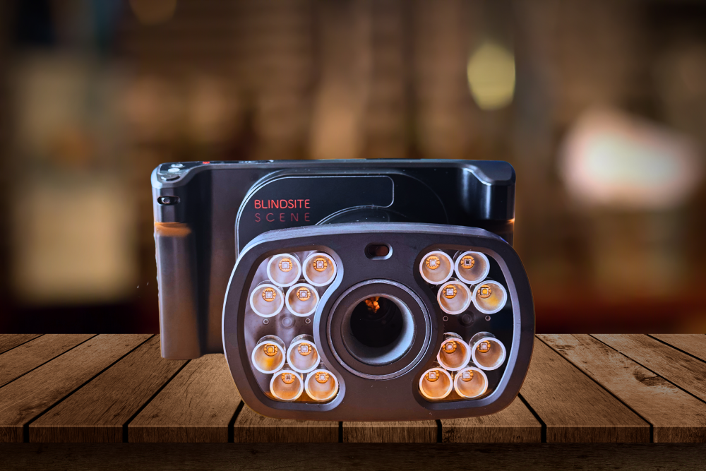 BLINDSITE SCENE   By Smytec -Sistema portátil de imagen multiespectral e hiperespectral,