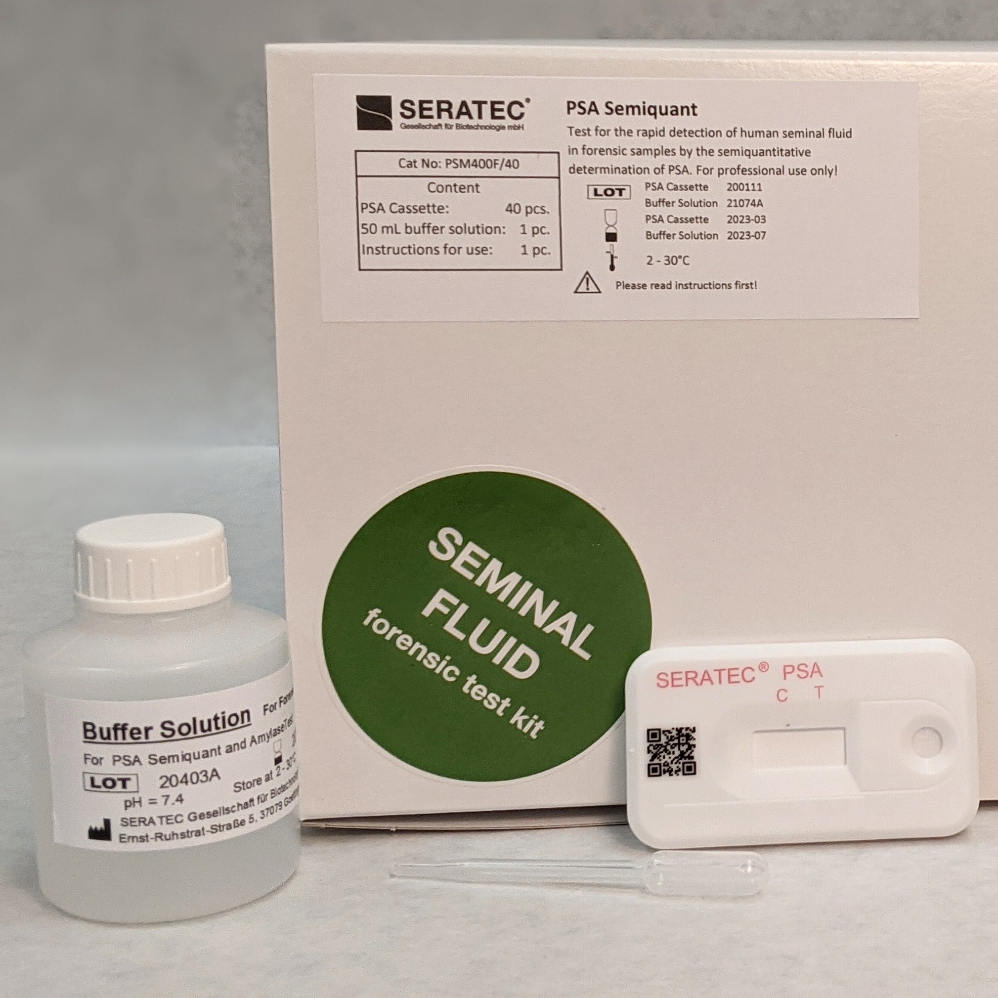 PRUEBA PSA FORENSE Semiquant-SERATEC